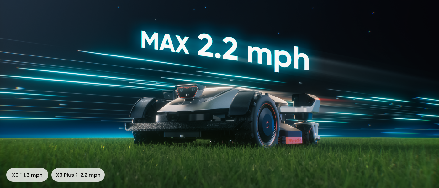 Fast charging for extended commercial mowing