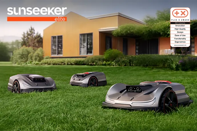 Sunseeker Robotics gewinnt mehrere renommierte internationale Auszeichnungen, darunter den Plus X Award 2025
