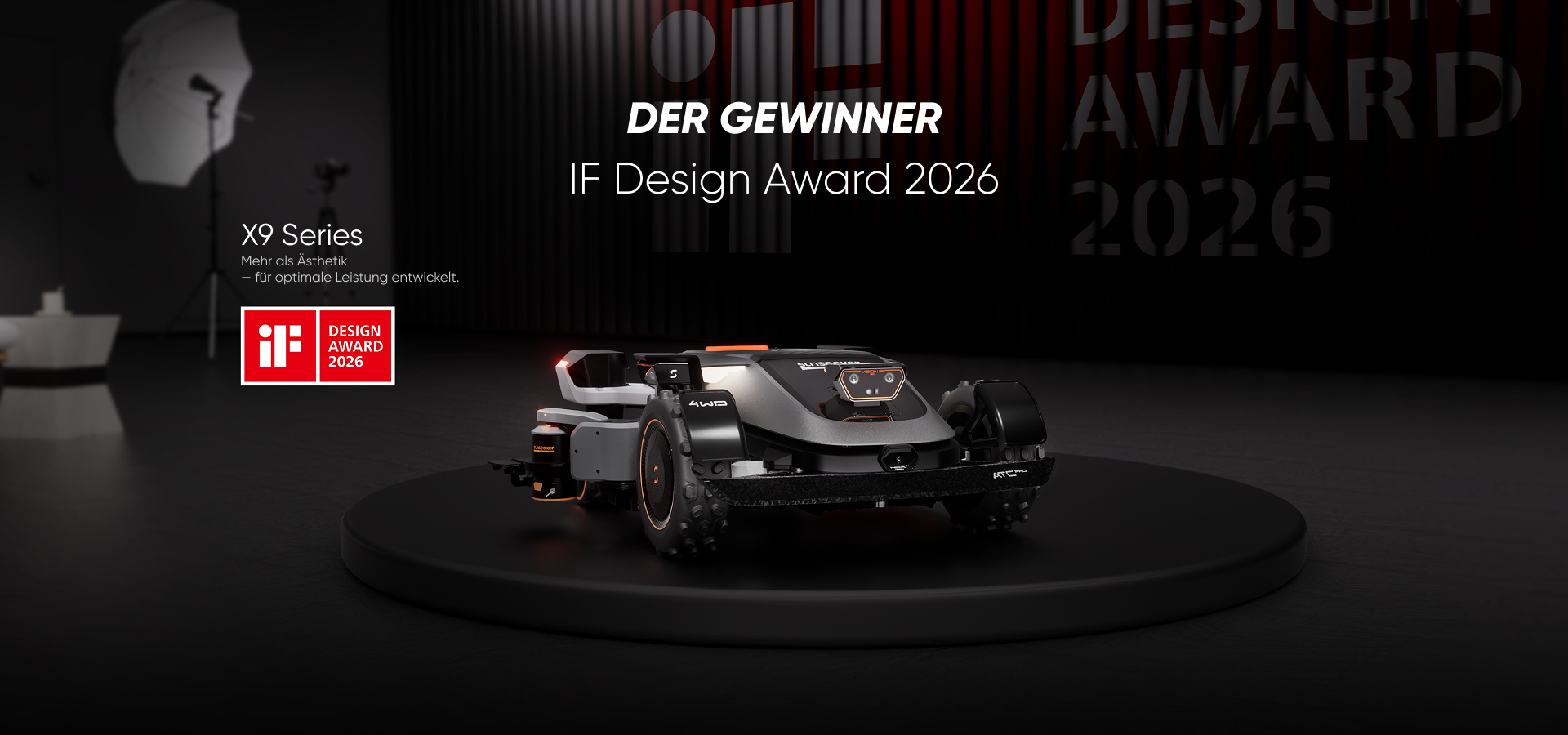 Die Sunseeker Elite X9 Series gewann den iF Design Award 2026.