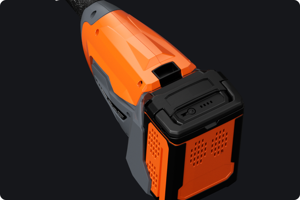 Benzinlignende Kraftfuld Motor