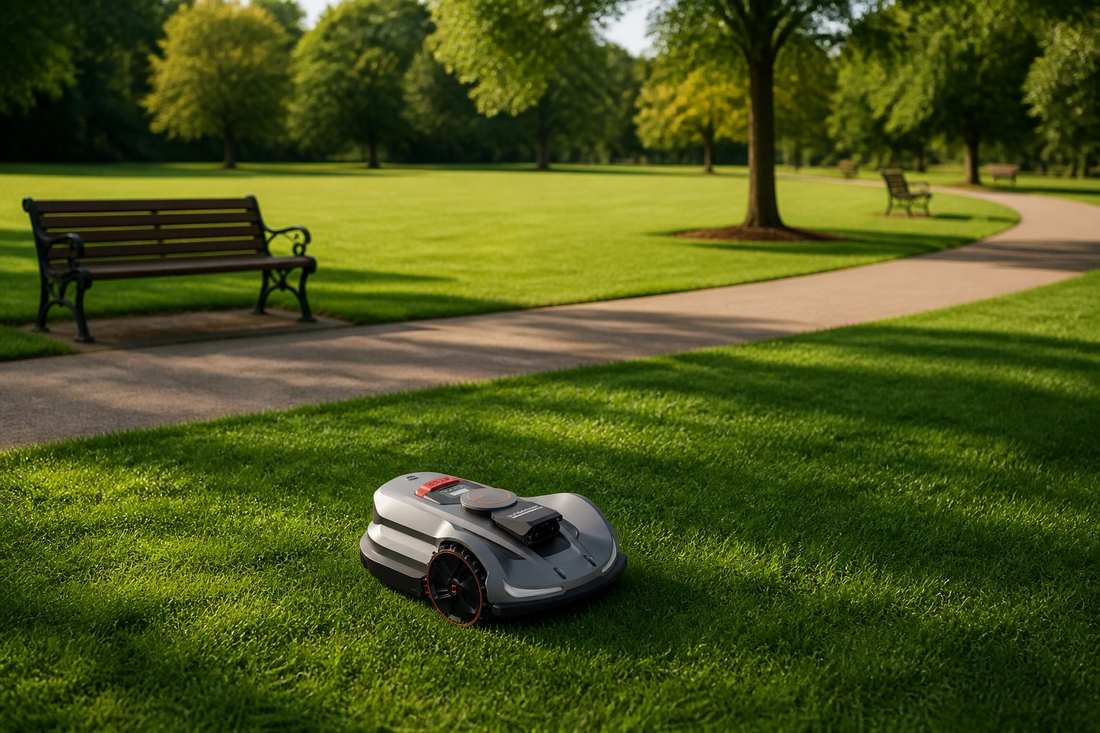 sunseeker elite x7 plus gen 2 lawn mower sunny park