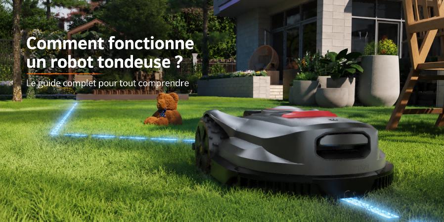 comment fonctionne un robot tondeuse moderne