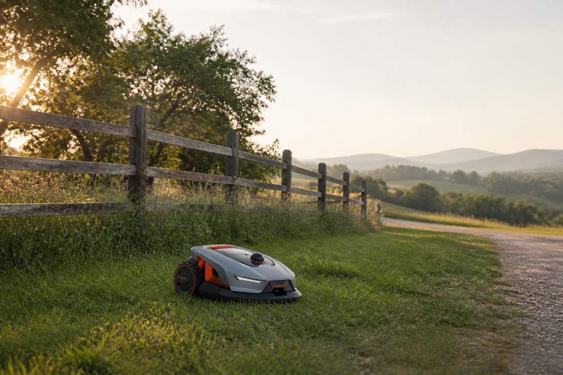 sunseeker elite x4 grassy roadside