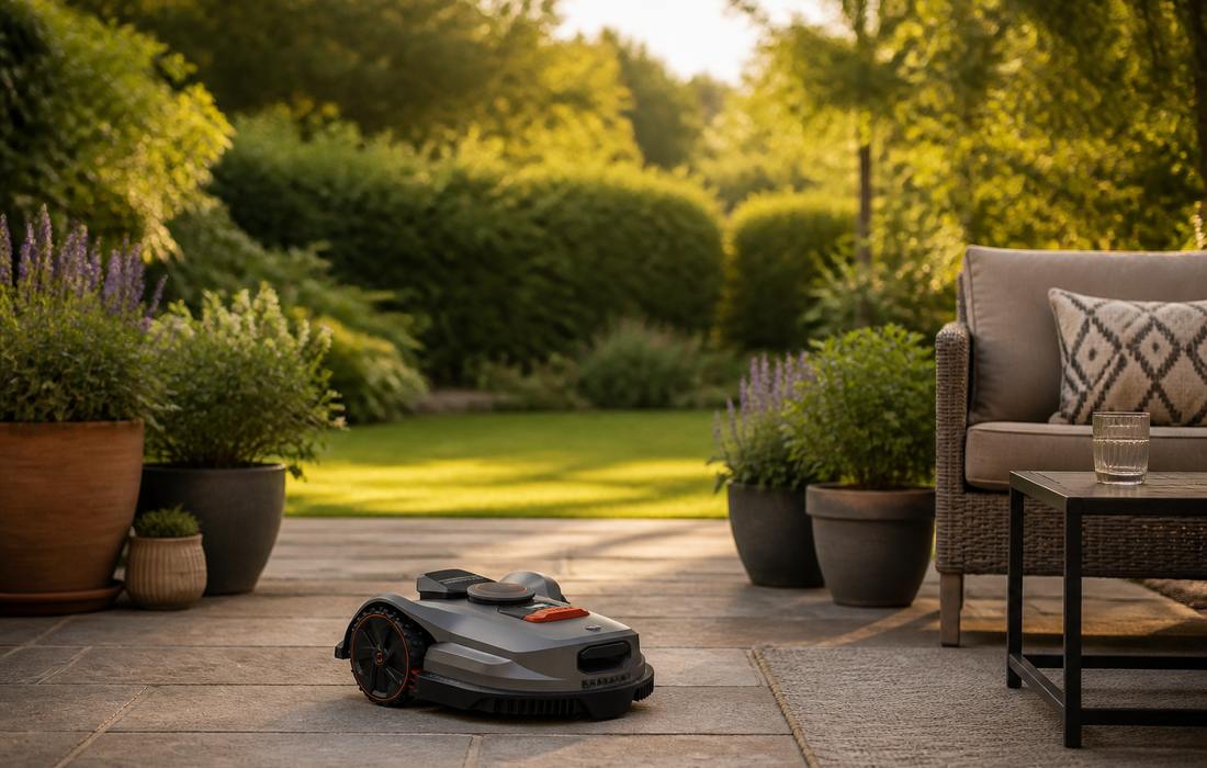 sunseeker x7 lawn mower garden patio sunny