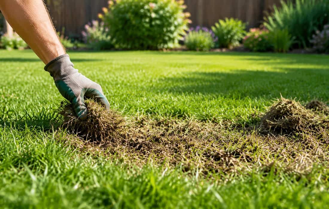 scarifier la pelouse