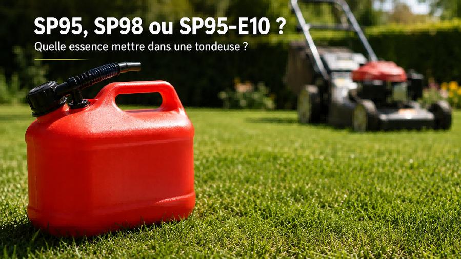 essence tondeuse sp95 sp98 guide