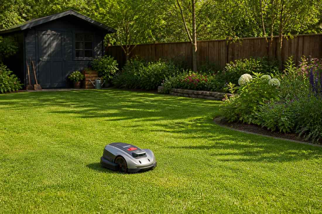 sunseeker elite x3 gen2 robot lawn mower backyard