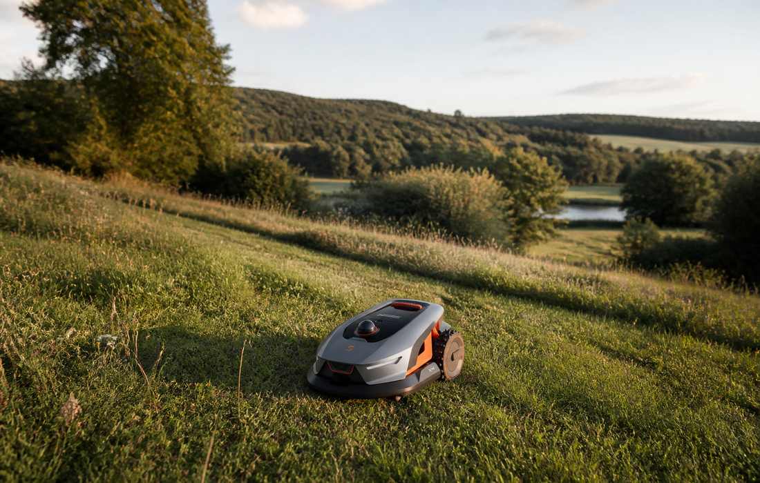 sunseeker x4 grass cutter rural meadow