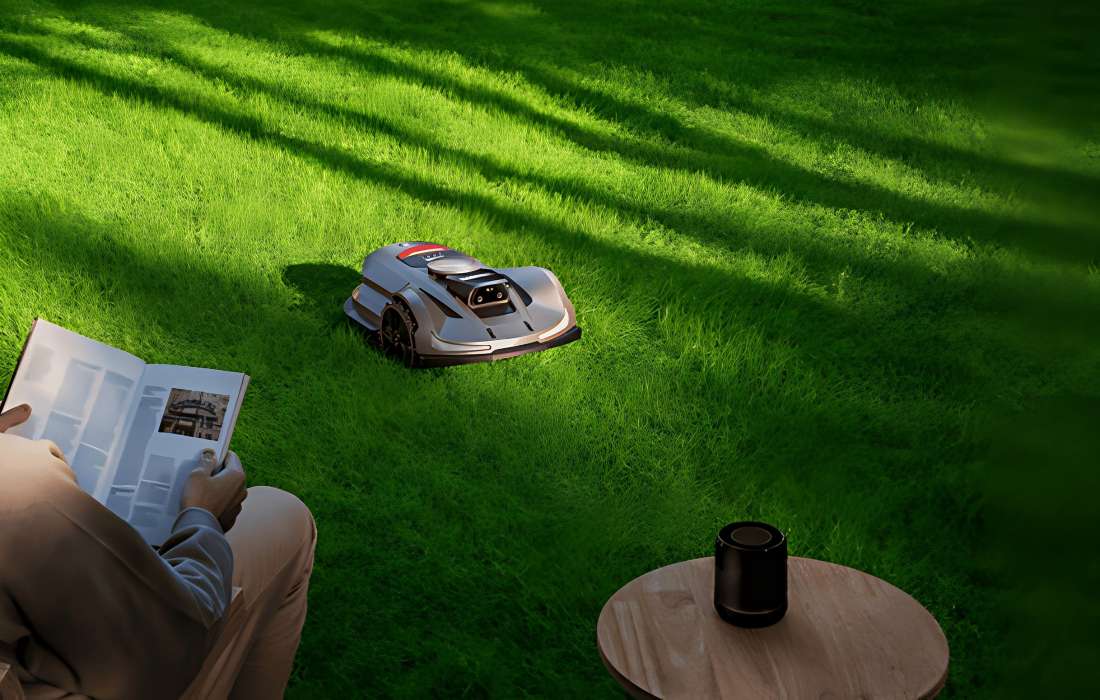 A Working Robotic Lawn Mower
