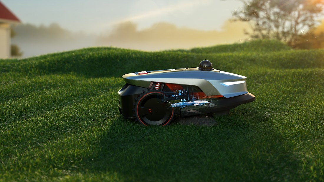 Robot Lawn Mower Floating Cut