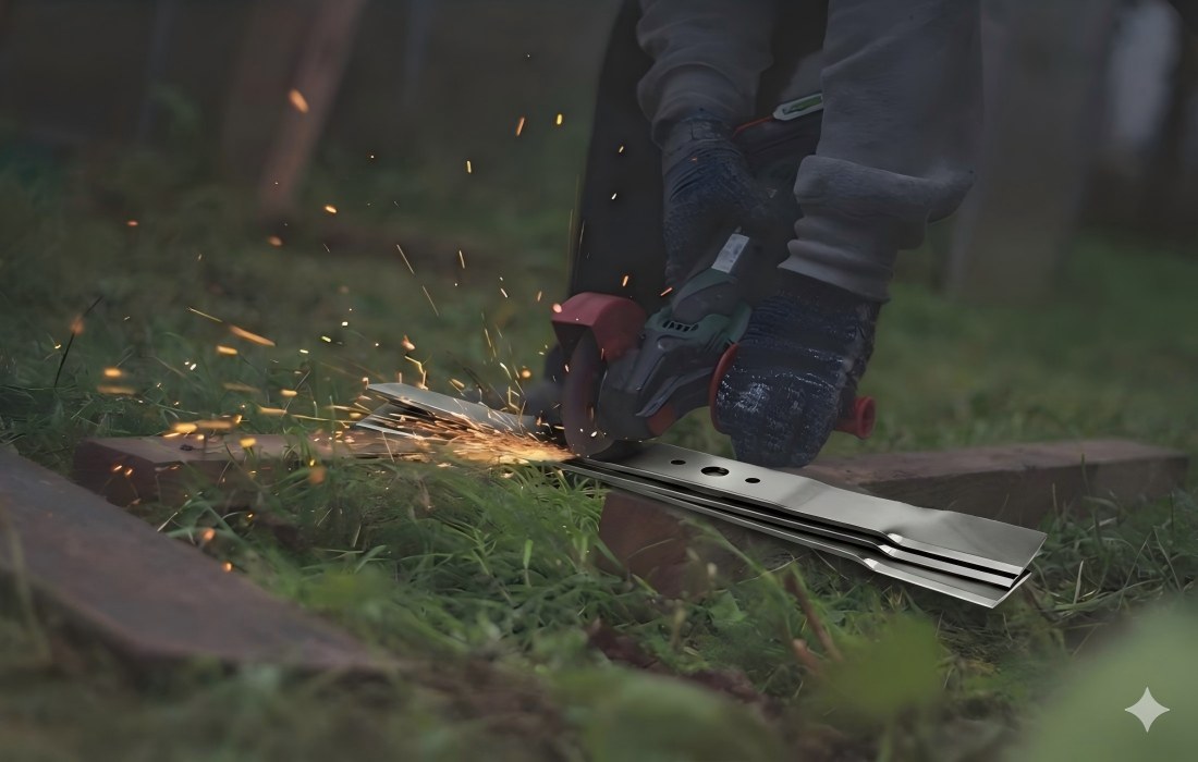 Sharpening Mower Blades