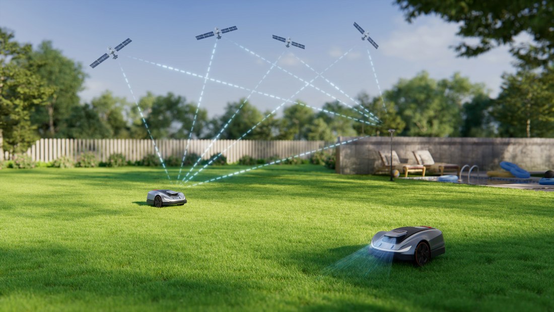 Smart Garden Robot Mowers Operating