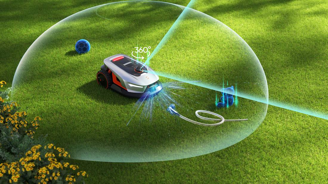 Smart Lawn Mower in Action