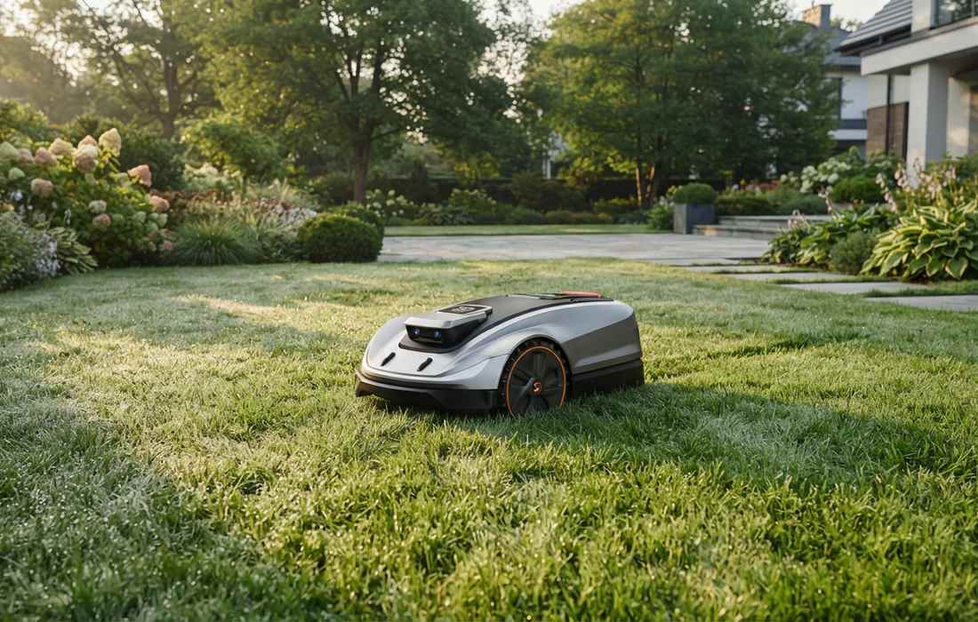 lawn free of grass burrs