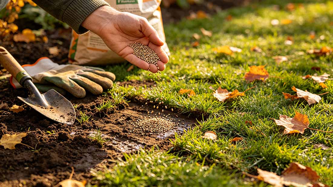 how to overseed in fall