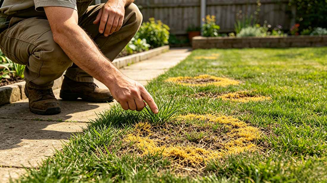 how to treat lawn fungus