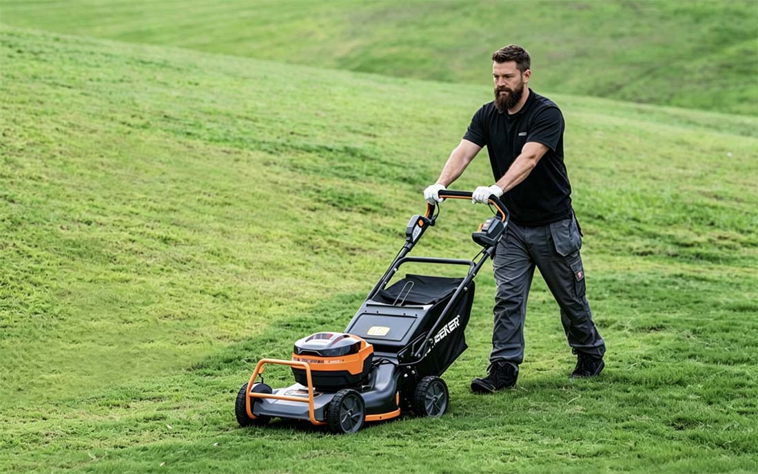 sunseeker push lawn mower