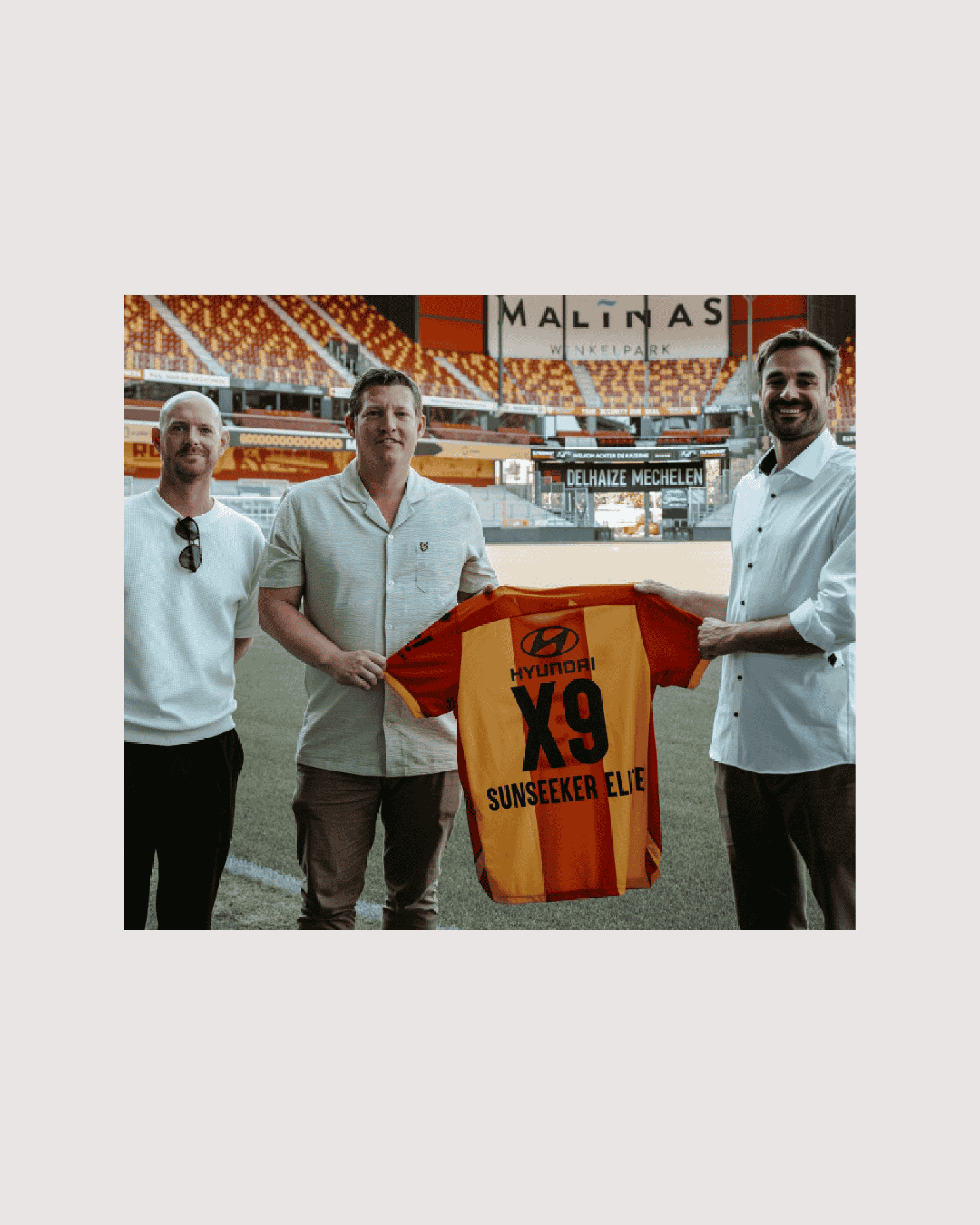 kv mechelen and sunseeker elite shared values partnership