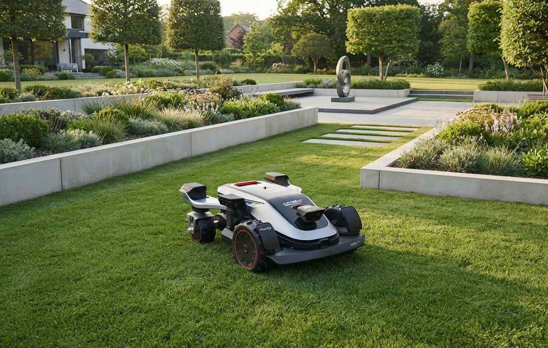 lawn soil improved with gypsum