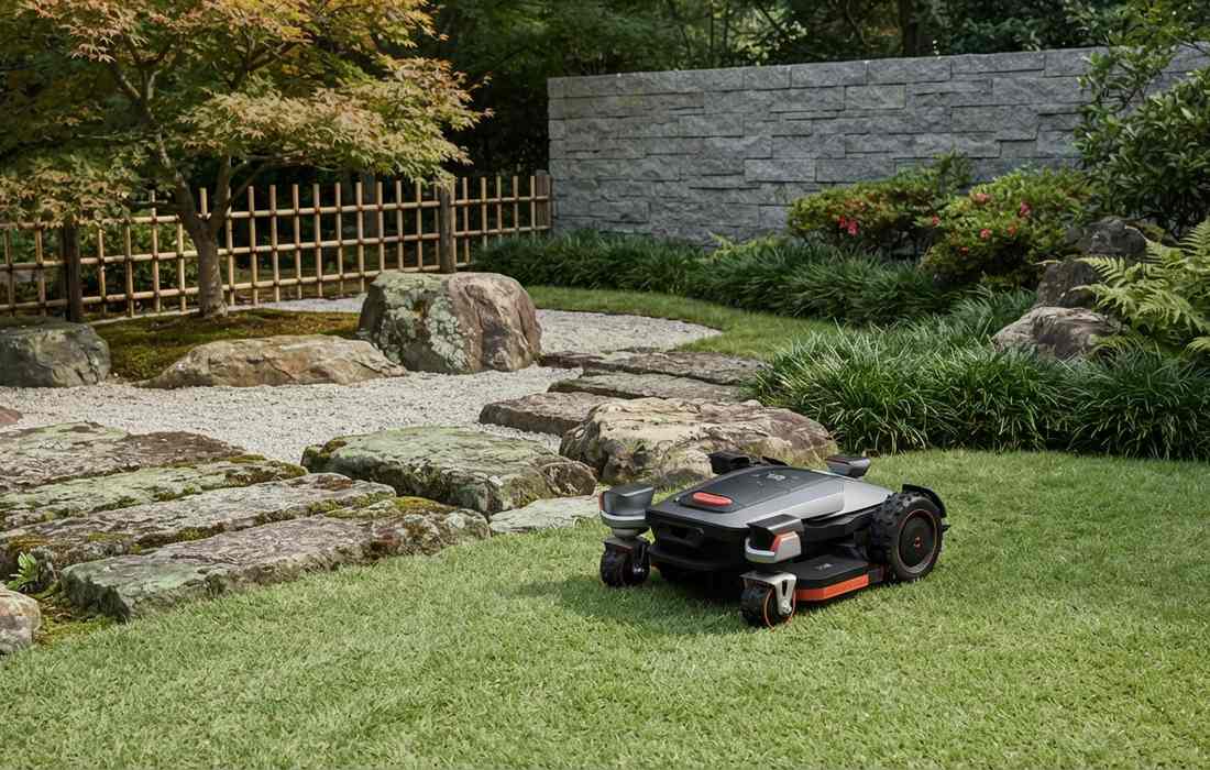nitrogen fed green lawn