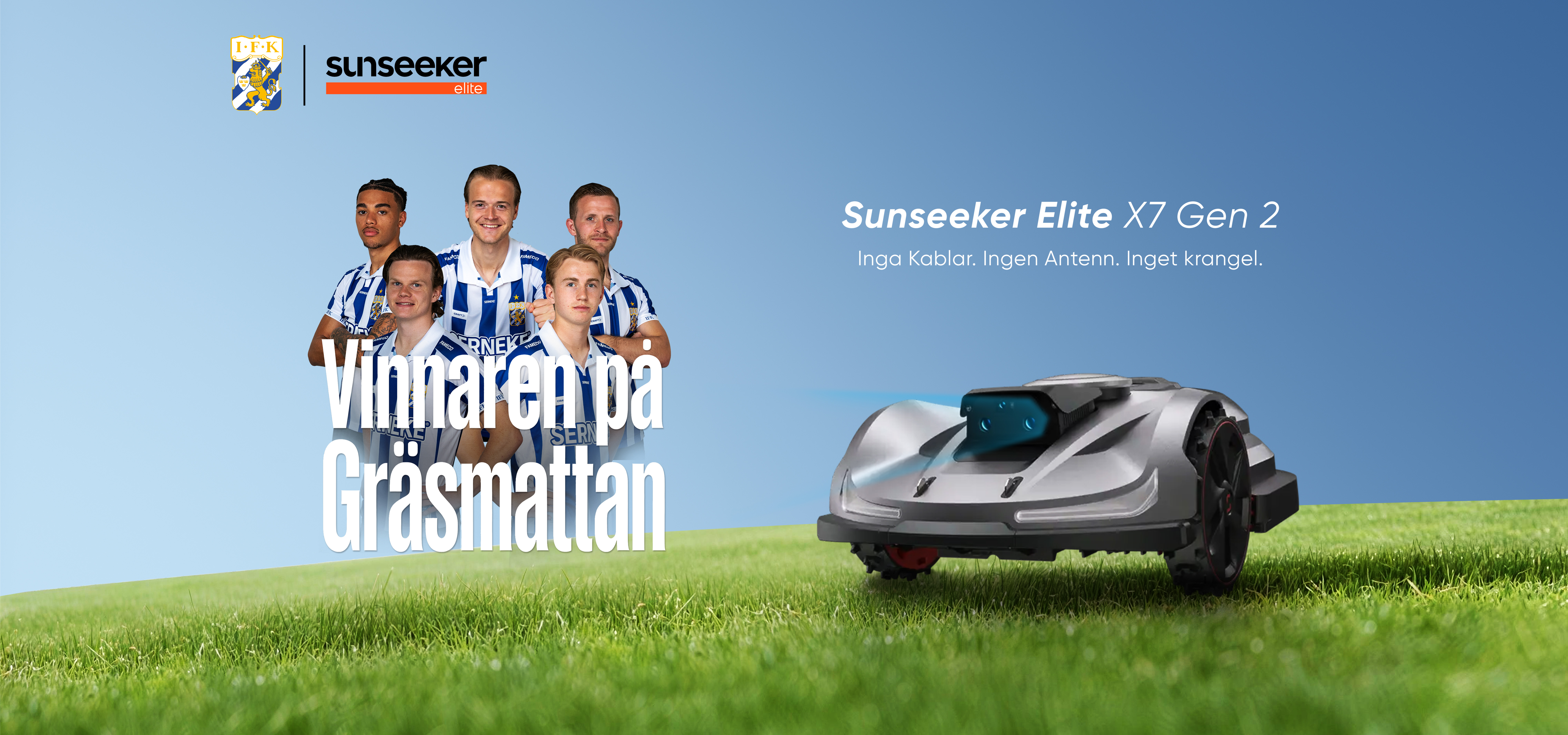 Sunseeker × IFK Göteborg banner
