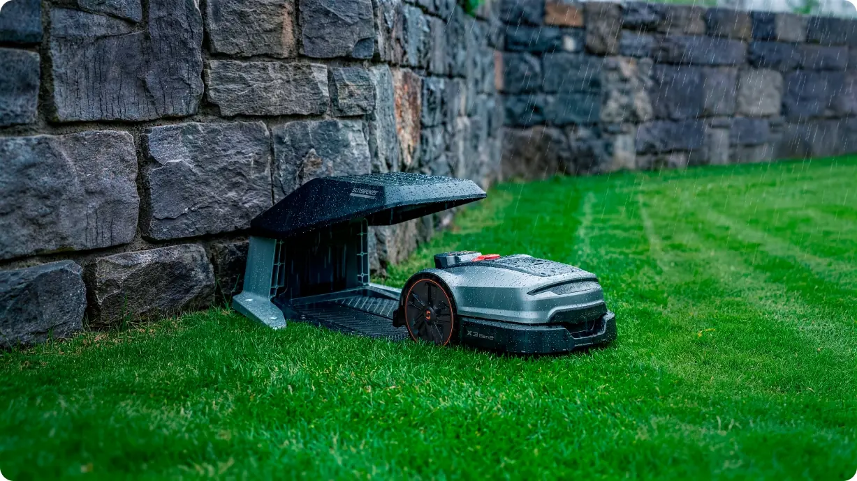 X3 Gen 2 vihmaandur – automaatne naasmine laadimisjaama