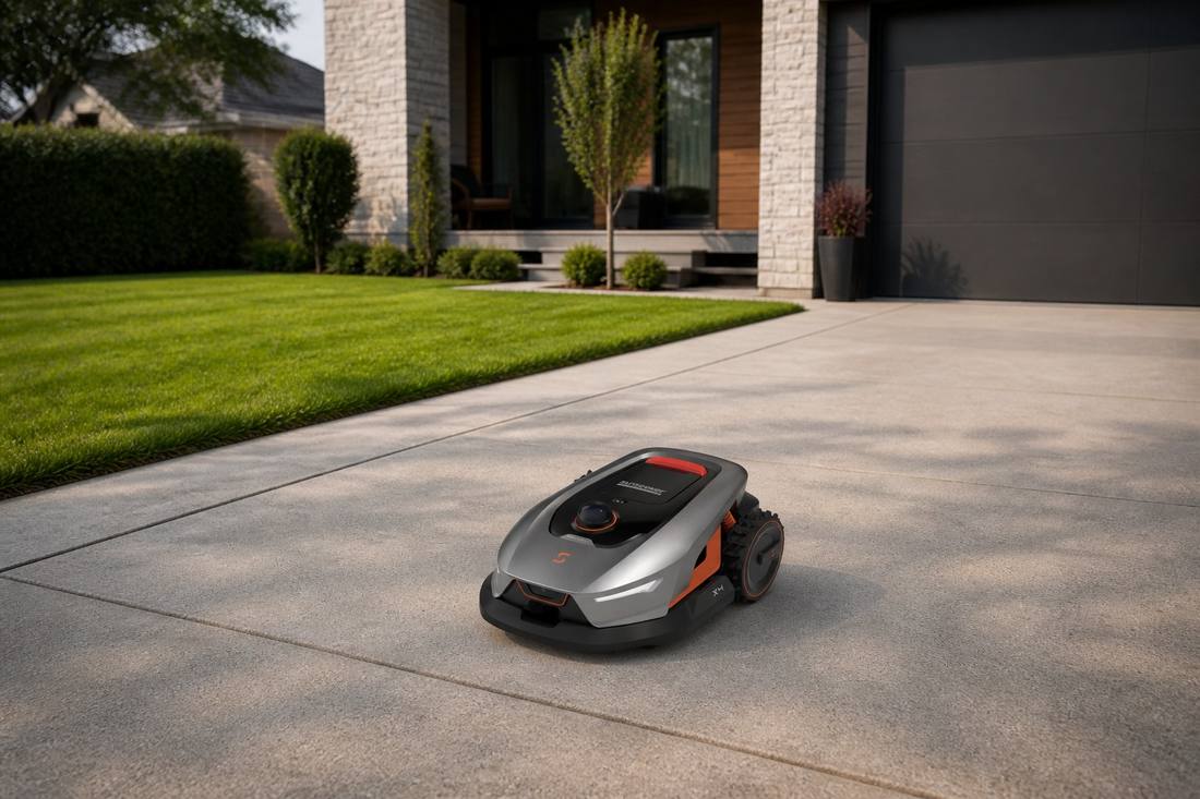 sunseeker elite x4 battery lawn shear suburban driveway