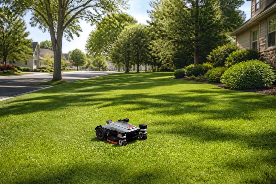 sunseeker elite x9 robot lawn mower suburban lawn