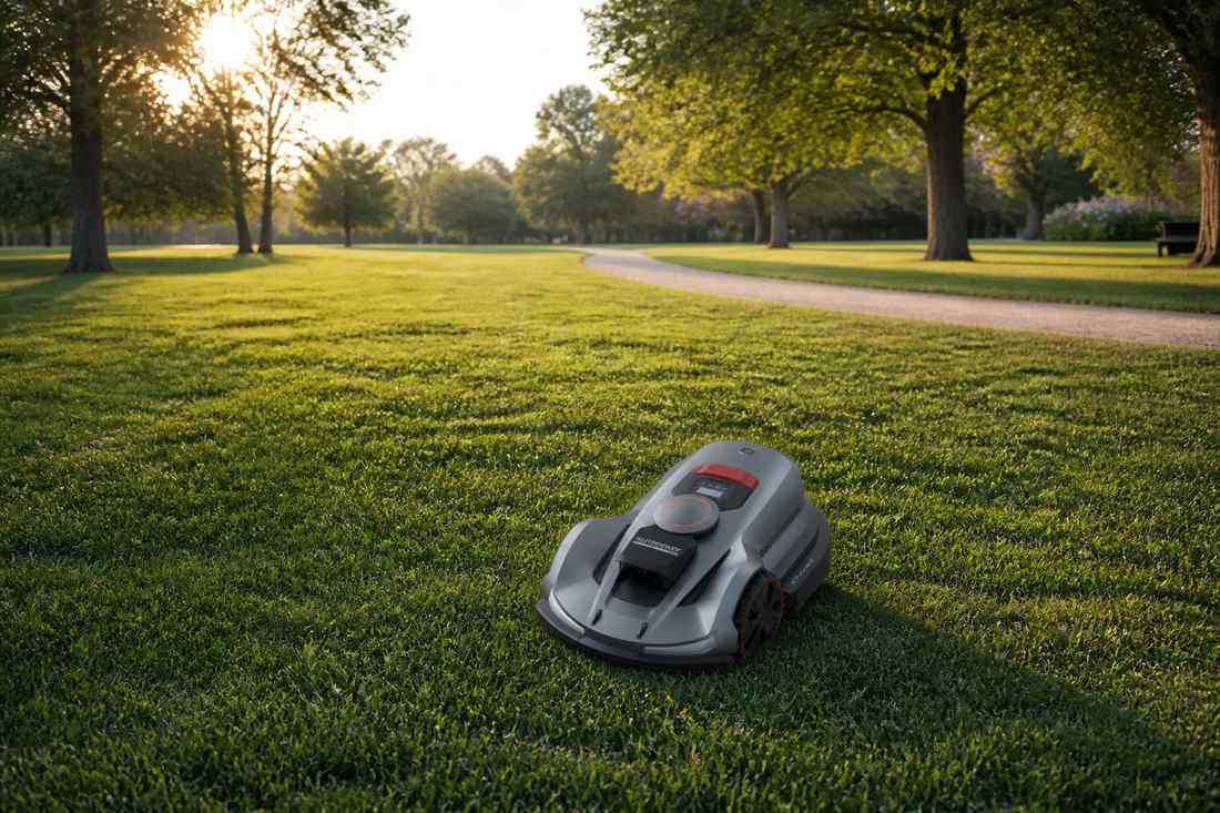 Sunseeker Elite X7 Plus Gen 2 robot tagliaerba parco