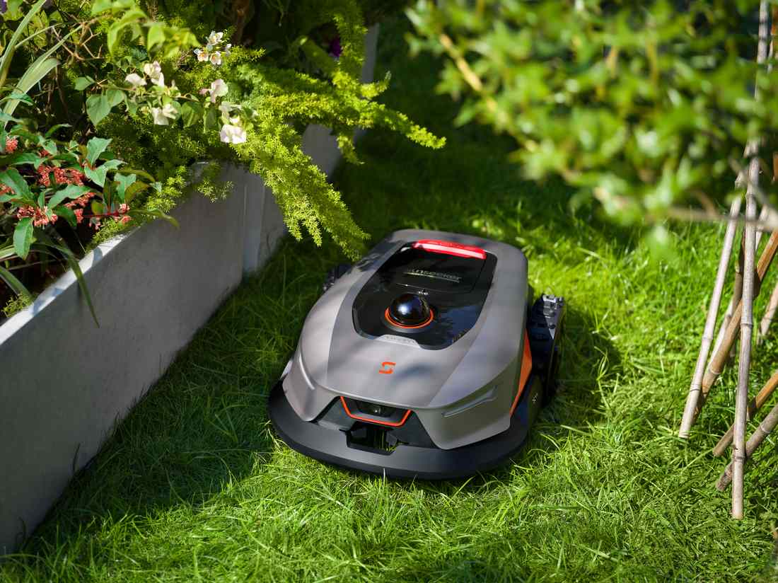 sunseeker robotic mower garden lawn navigation