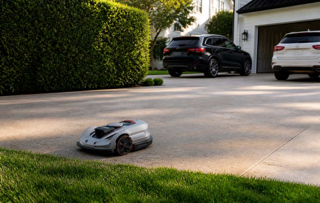 sunseeker elite x7 gen 2 mower suburban driveway