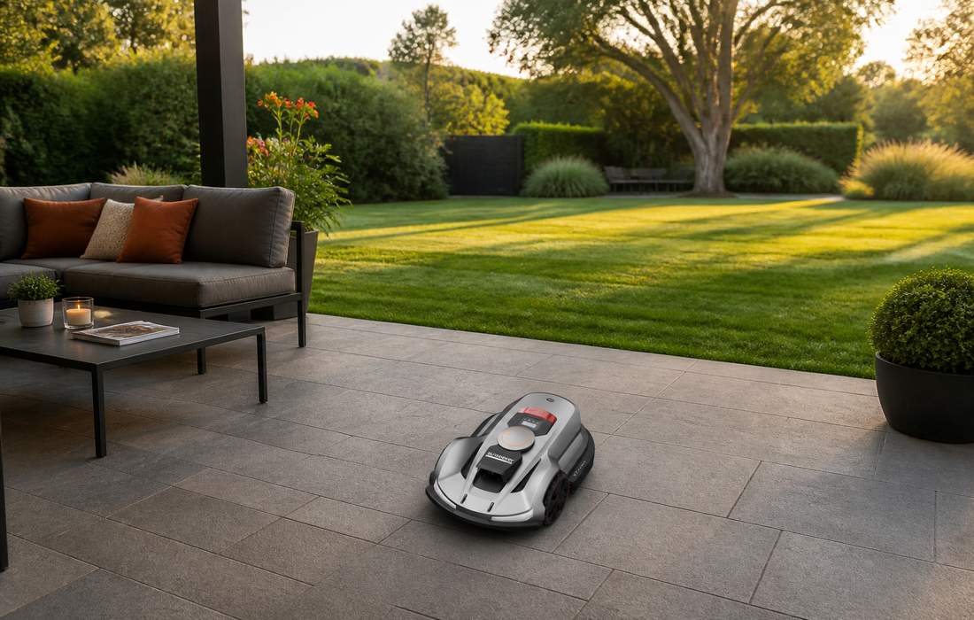 x7 plus gen 2 mower backyard patio