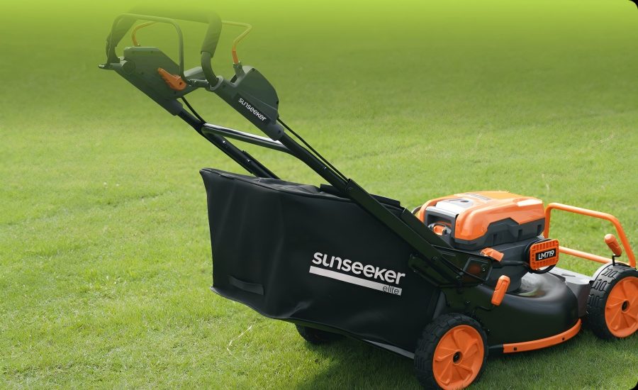 sunseeker lawn mower plug in connect