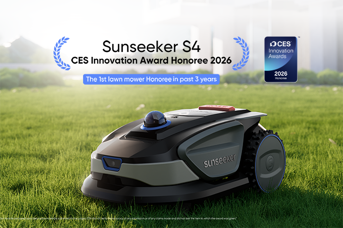 Kosačka Sunseeker Robotics LiDAR Mower S4 získala ocenenie CES Innovation Awards® 2026