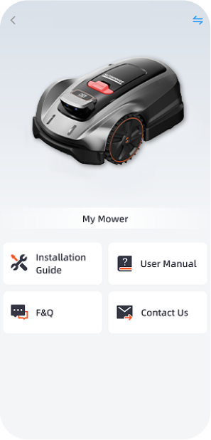 Support and Settings Menu