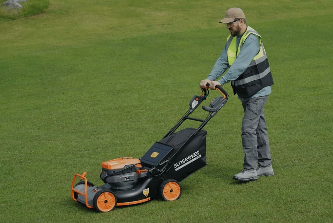 lawn mower plug in connect
