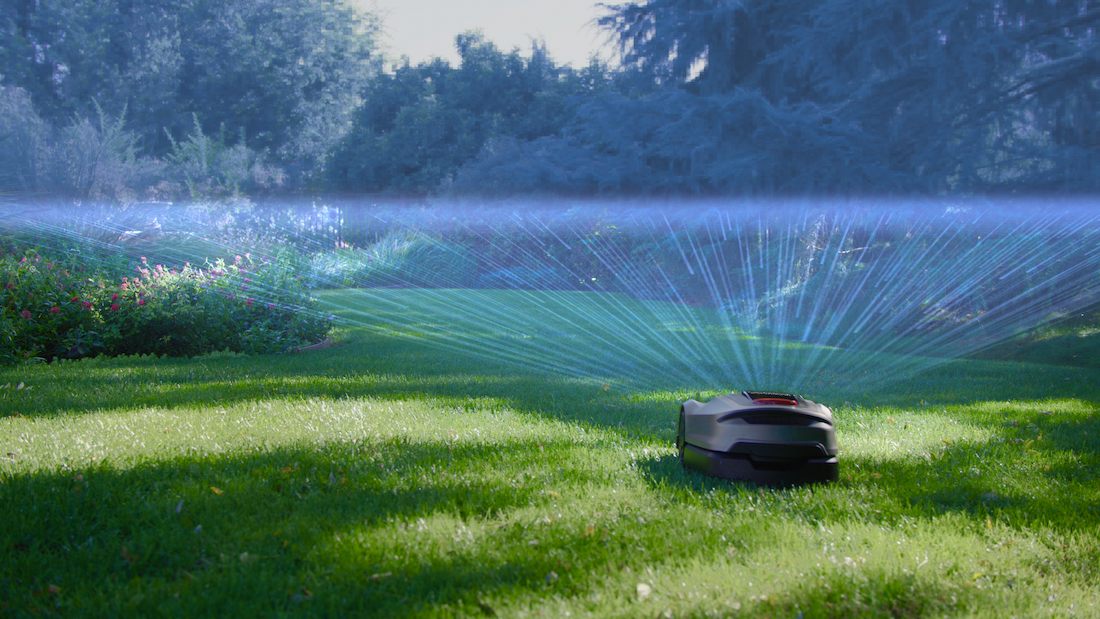 A Working Robotic Lawn Mower