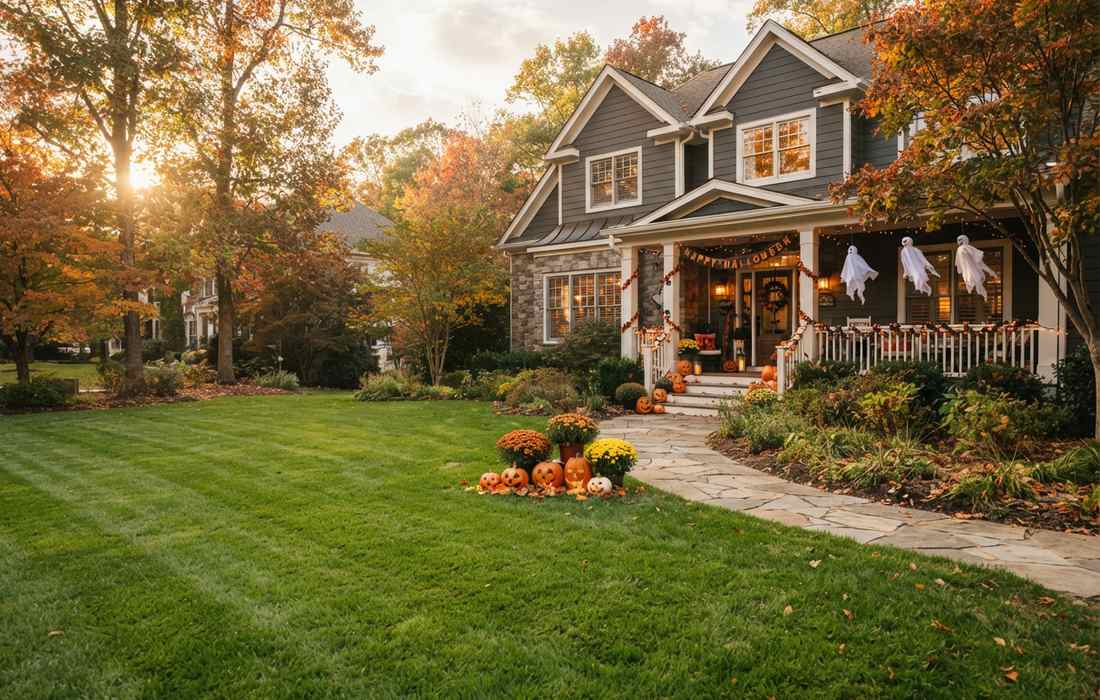 halloween yard ideas