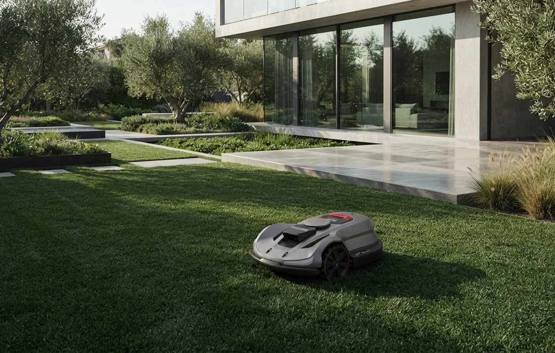 new lawn seeded at right rate