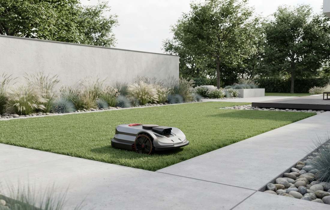 evenly watered lawn after sprinkler adjust