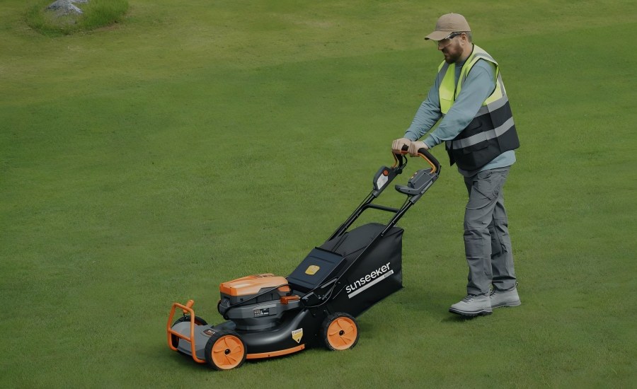 Mowing the Grass Lawn