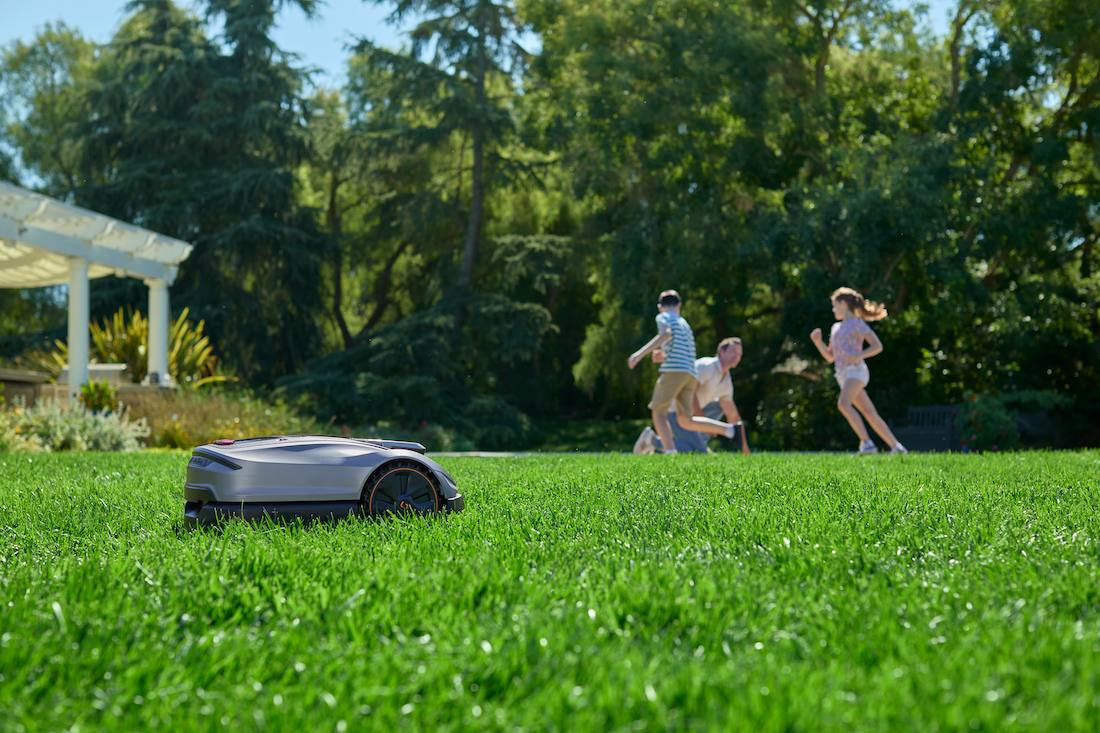 sunseeker elite x5 mowing repaired lawn