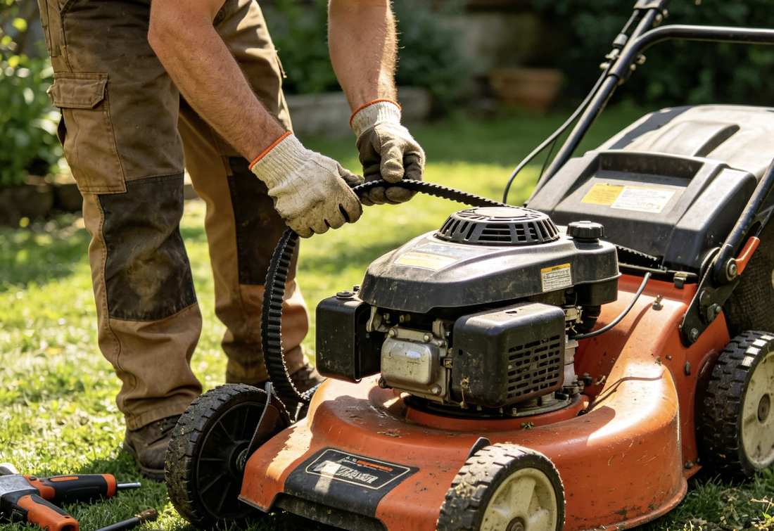 lawn mower repair process