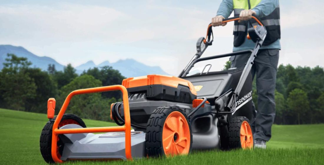sunseeker elite plug in push mower