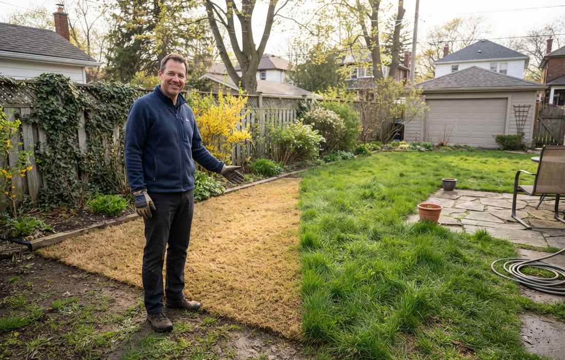 when to scalp lawn
