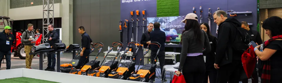 Sunseeker Platform X Wireless Mower Debuts at North American Expo