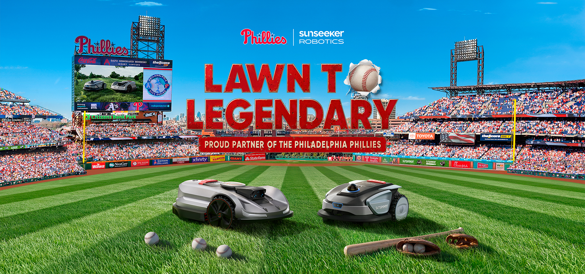 Sunseeker x the Philadelphia Phillies